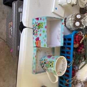 Owl cup and box